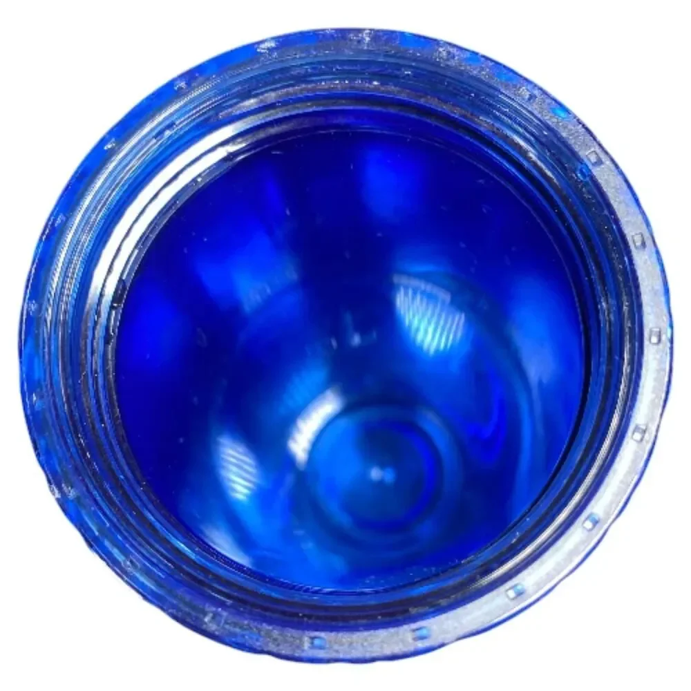 STARBUCKS Holiday 2023 Iridescent Icicle Ribbon Swirl Blue Sip Tumbler 16oz